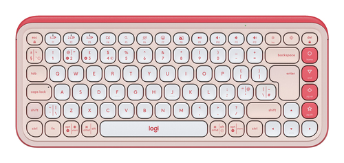 POP ICON KEYS - ROSE - UK - INTNL-973 – Logitech