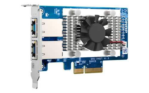 2PORT BASET 10GBE NW EXP CARD LOWPROFILE FORMFACTOR PCIEGEN3X4 – Qnap