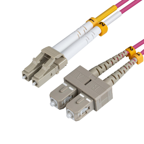 LC/PC-SC/PC 5M 50/125 OM4 – MicroConnect