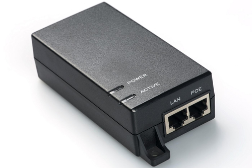15.4W 802.3af PoE Injector – MicroConnect