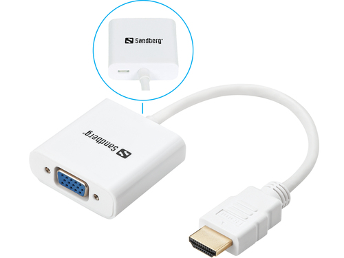 HDMI TO VGA CONVERTER – Sandberg