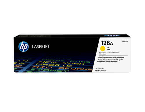 TONER CARTRIDGE 128A YELLOW FOR LASERJET – HP Inc