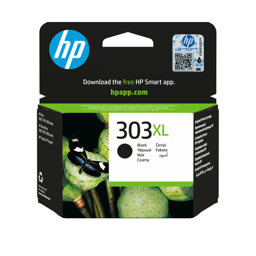 HP 303XL HIGH YIELD BLACK INK CARTRIDGE – HP Inc