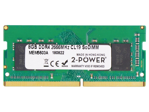 8GB DDR4 2666MHz CL19 SoDIMM – PSA
