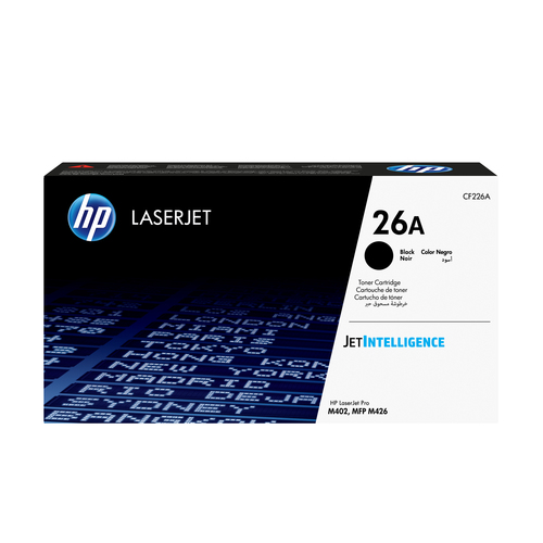 TONER CARTRIDGE 26A BLACK – HP Inc