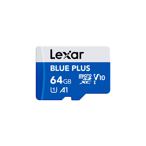 Lexar Blue Plus MicroSD Card 64GB – Micron