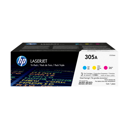 TONER CARTRIDGE 305A C/Y/M C/Y/M PACK – HP Inc
