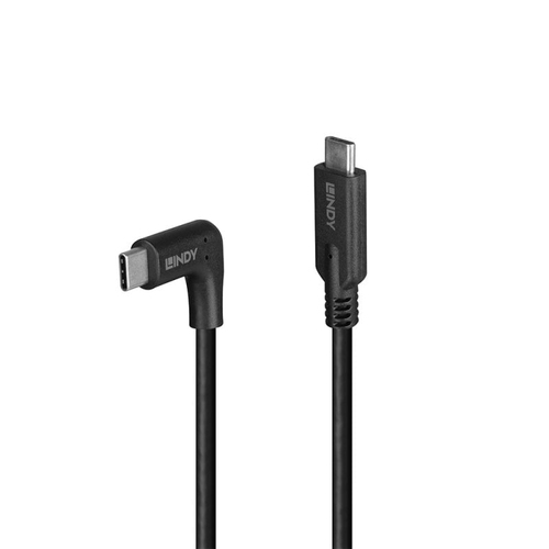 1M USB 3.2 Type C Cable, 90? – Lindy
