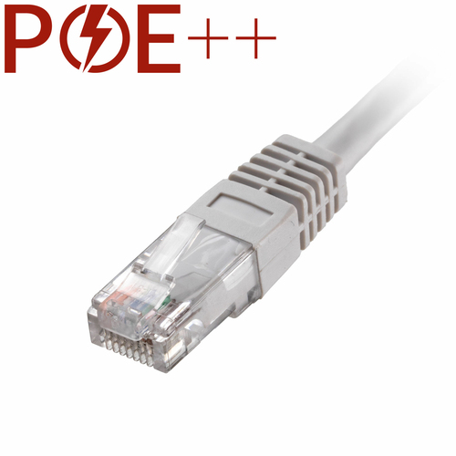 2m Cat6 RJ45 White U/UTP PVC 24AWG Flush Moulded Booted Patch Lead – Cablenet