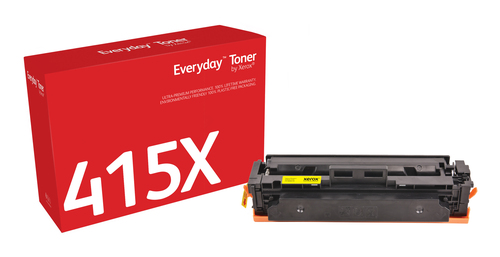 Everyday - High Yield - yellow - compatible - toner cartridge (alternative for: HP W2032X, HP 414X) – Xerox