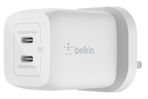 65W PD PPS DUAL USB-C CHARGER UNI – Belkin Components
