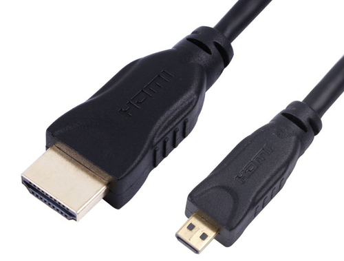 4K HDMI A-D cable, 1m – MicroConnect
