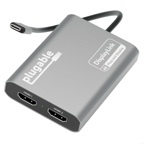 PLUGABLE USB-C DUAL 4K HDMI ADAPTER – Plugable Technologies