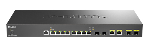 D-LINK 8 x 10GBase-T + 2 SFP+ & 2 COMBO L2+ WEB SMART SWITCH – D-Link Systems