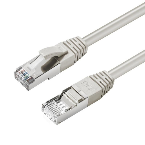 SSTP CAT6 0.5M GREY LSZH – MicroConnect