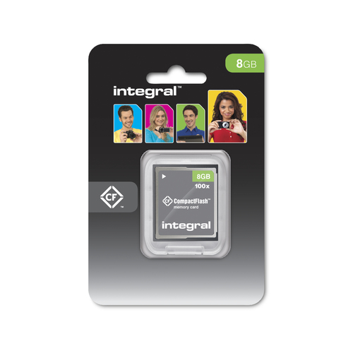 Integral 8GB CompactFlash Memory Card – Integral Memory
