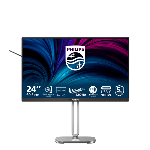 24 FHD 120Hz HAS Docking 2x2W – Philips