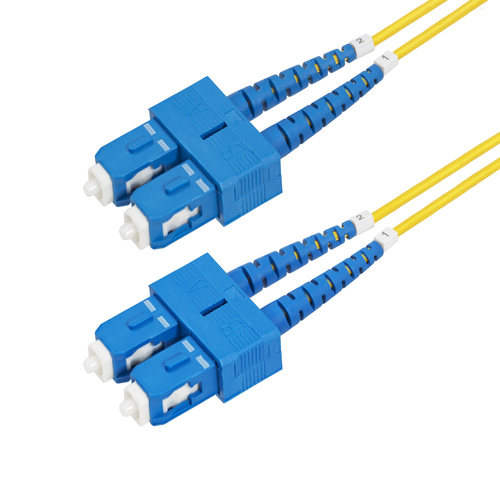 2m SC to SC OS2 Fiber Cable – StarTech.com