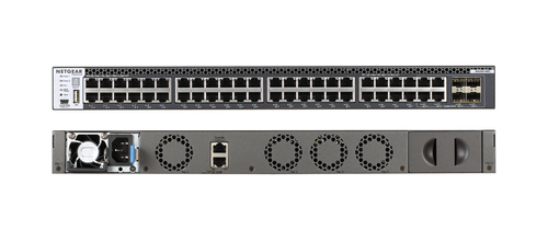 M4300-48X STACKABLE MGD SWITCH 48X10G 48X10GBASE-T 4XSFP+ – Netgear