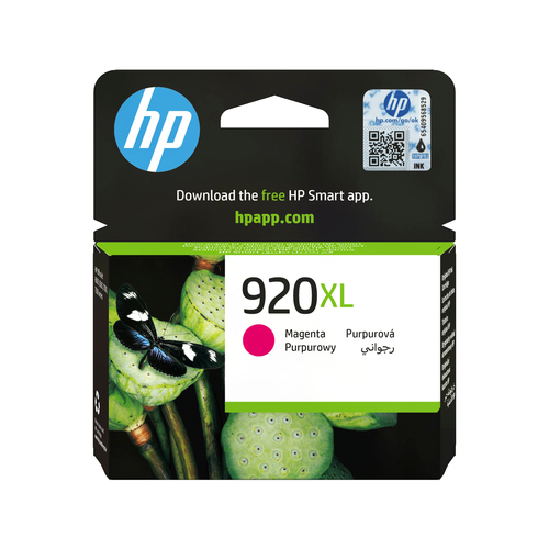 HP 920XL MAGENTA INKJET HP 920XL MAGENTA INK CARTRIDGE – HP Inc