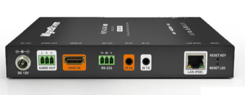 4K30Hz Encoder PoE Audio De-embed IR & RS232 Routing – WyreStorm