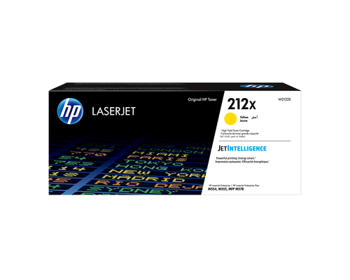 HP 212X HIGH YIELD YELLOW ORIG LASERJET TONER CARTRIDGE – HP Inc