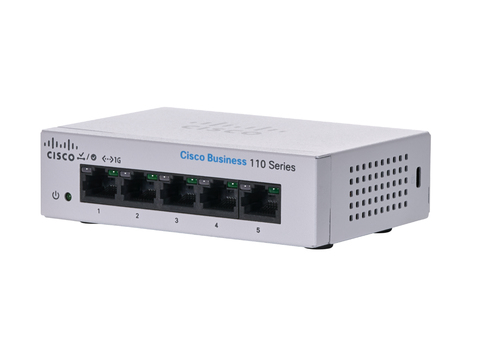 CBS110 UNMANAGED 5-PORT GE DESKTOP EXT PS – Cisco Systems
