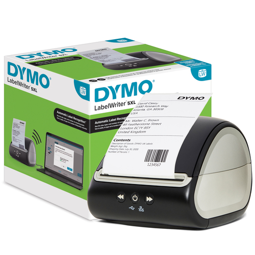 DYMO LABEL WRITER 5XL UK PLUG – NEWELL RUBBERMAID