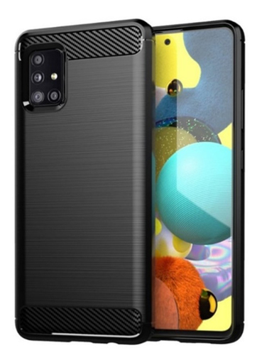 Samsung A71 JLC Brushed Silicone - Black – JLC