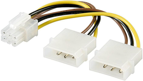 4 PIN TO 6 PIN PCI EXPRESS – MicroConnect