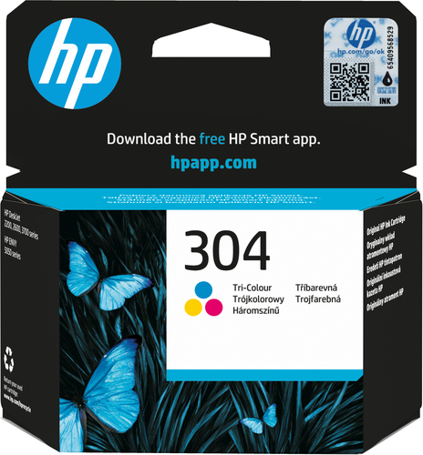 HP 304 TRI-COLOR INK CARTRIDGE – HP Inc