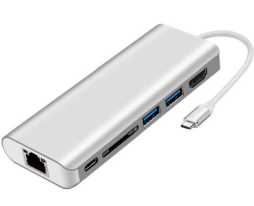 JLC L72 Type C 6 Port Adapter - Silver – JLC