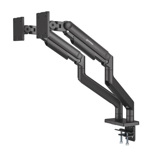TV/MONITOR DESK MOUNT DUAL SPRG FULL MOTION 45 100X100 – INTELLINET
