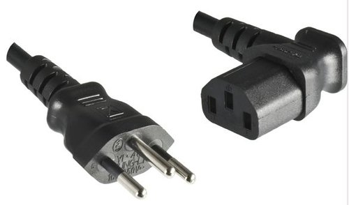 POWER CORD SWISS - C13 90¦1.8M – MicroConnect