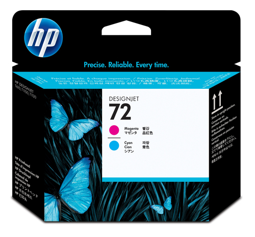 HP 72 MAGENTA AND CYAN PRTHEAD – HP Inc