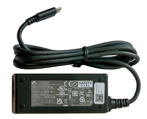 POWER SUPPLY FOR ET8X USB-C DC CONNECTOR. AC INPUT: 100-240V. DC OUTPUT: 15V, 3A – Zebra Technologies