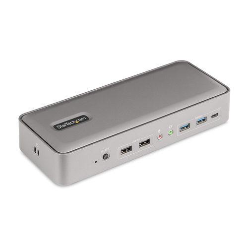 DUAL-LAPTOP USB-C KVM DOCKING STATION - KVM SWITCH DOCK – StarTech.com