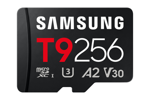 Micro SD mSD / T9 256GB R200 / W130 MB/s – Samsung