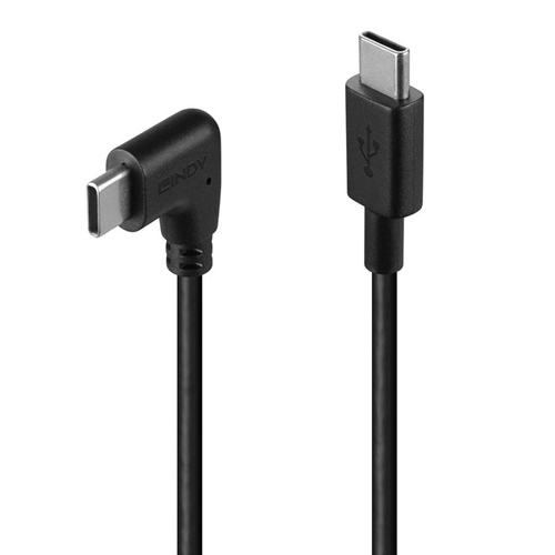 1m USB 2.0 Type C Cable, 90? – Lindy