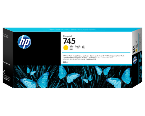 INK CARTRIDGE NO 745 YELLOW 300ML – HP Inc