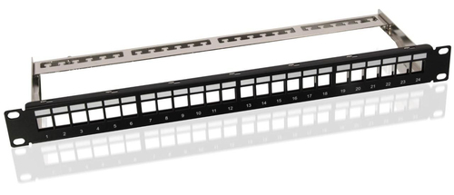 CAT6 24 PORT 19 PATCH PANEL, – MicroConnect