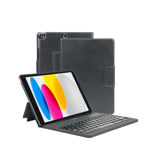Origine Case for iPad 10.9i (10th gen) with French Bluetooth Keyboard - Black – Mobilis