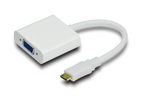 HDMI MINI - VGA ADAPTER M-F – MicroConnect
