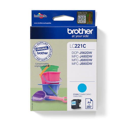 CYAN INK CARTRIDGE F/MFCJ480DW/680/880 – Brother
