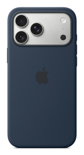 iPhone 17 Pro Max Silicone Case with MagSafe ? Midnight – Apple