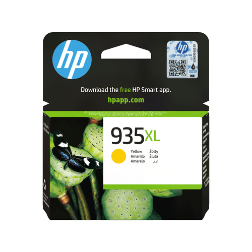 INK CARTRIDGE NO 935 XL YELLOW DE/FR/NL/BE//SE/IT – HP Inc