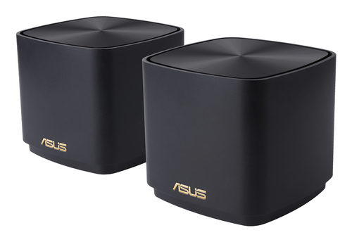 Asus (ZenWiFi XD4 Plus) AX1800 Dual Band Mesh Wi-Fi 6 System 2 Pack AiMesh AiProtection Wall Mountable Black – ASUSTeK COMPUTER