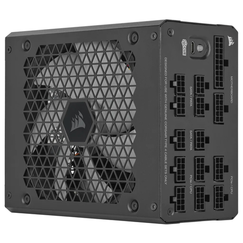 Corsair 1000W HX1000i V2 PSU Fluid Dynamic Fan Fully Modular Ultra-Low Noise 80+ Platinum ATX 3.0 PCIe 5.0 – Corsair