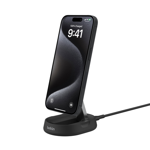 PRO 15W MAGNETIC CHARGESTAND EU BLK – Belkin Components