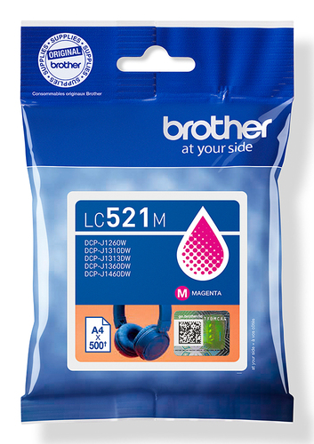 BROTHER Magenta ink cartridge yield – Brother